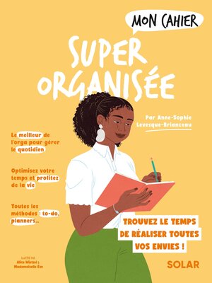 cover image of Mon cahier Super organisée NED